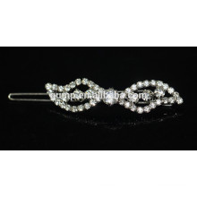 Mini Bogen Rhinestone Haarclip Mädchen Kristall Haarschmuck